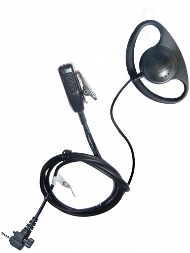 Sepura earpiece D shape for SRP2000, 3000, SRH3500,